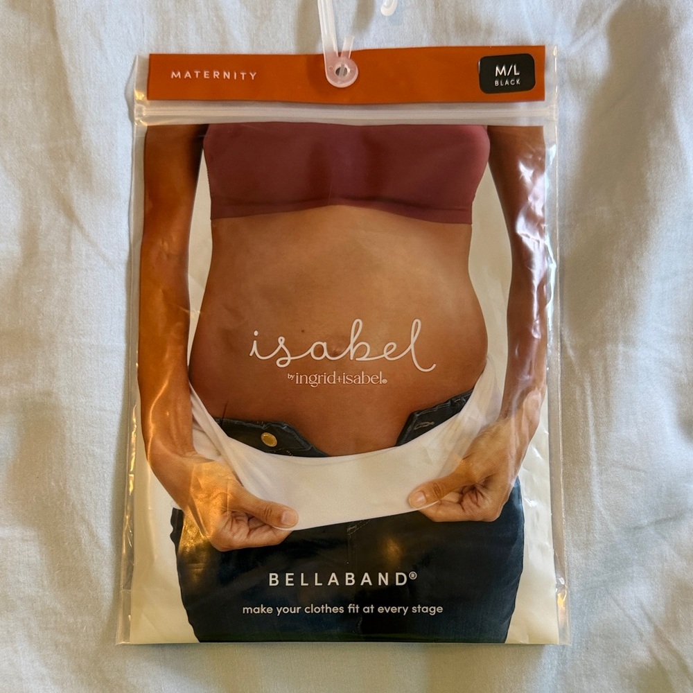 NEW Women’s M/L Ingrid & Isabel Maternity Band in Black